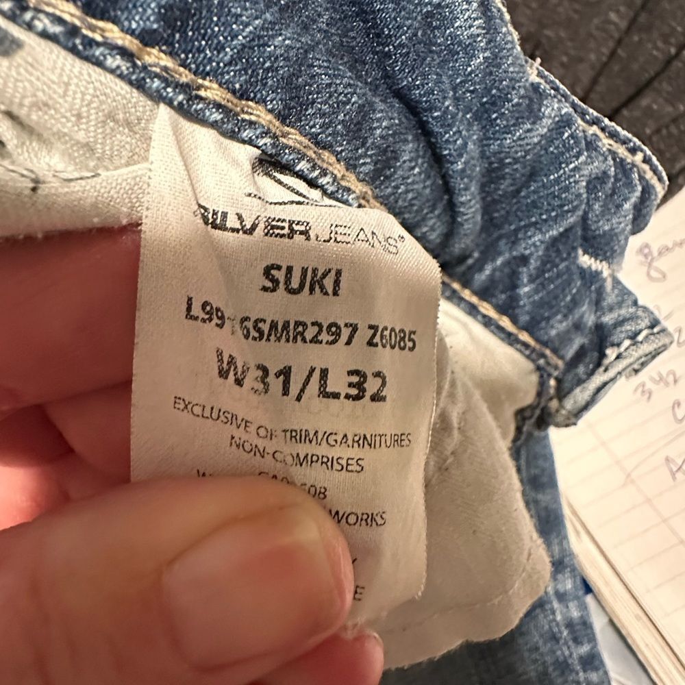 Silver Jeans Bootcut Light Wash Womens Jeans 31x32 - Picture 9 of 9